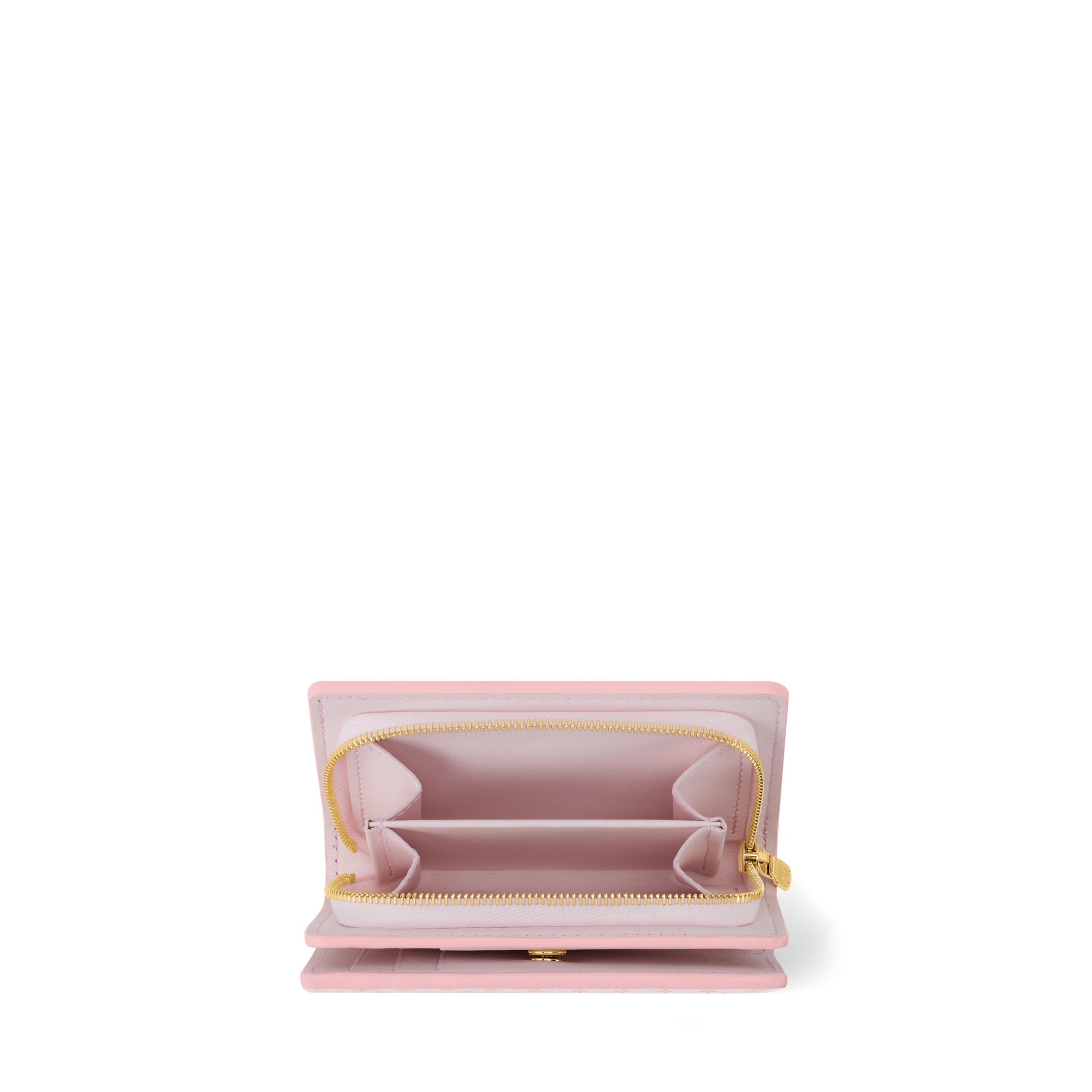 Louis Vuitton お財布⭐︎コンパクト⭐︎ピンクベージュ ジッピー・ウォレット モノグラム｜ルイ・ヴィトン 公式サイト - M41894